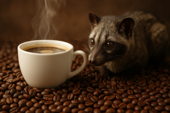 Самое дорогое кофе в мире делают из фекалий — стоит ли его пить? Фото.