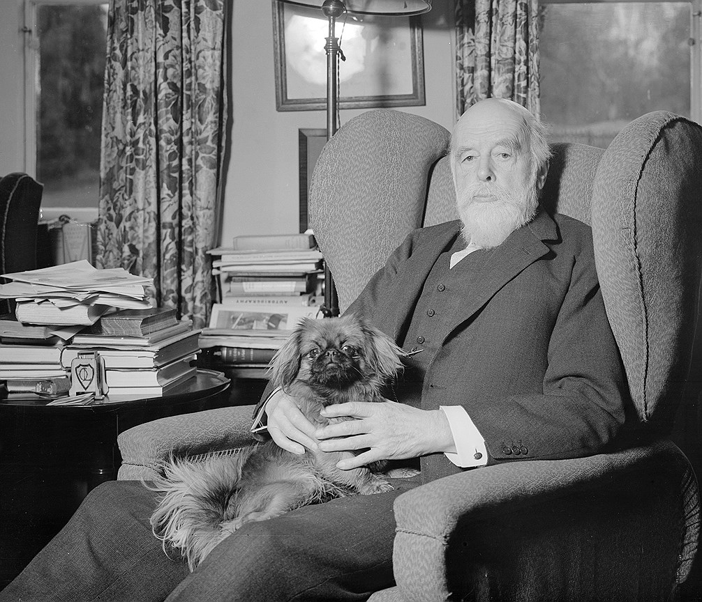 Радиоэксперимент на 25 000 человек. Физиек Оливер Лодж, который проводил эксперимент. Фото.