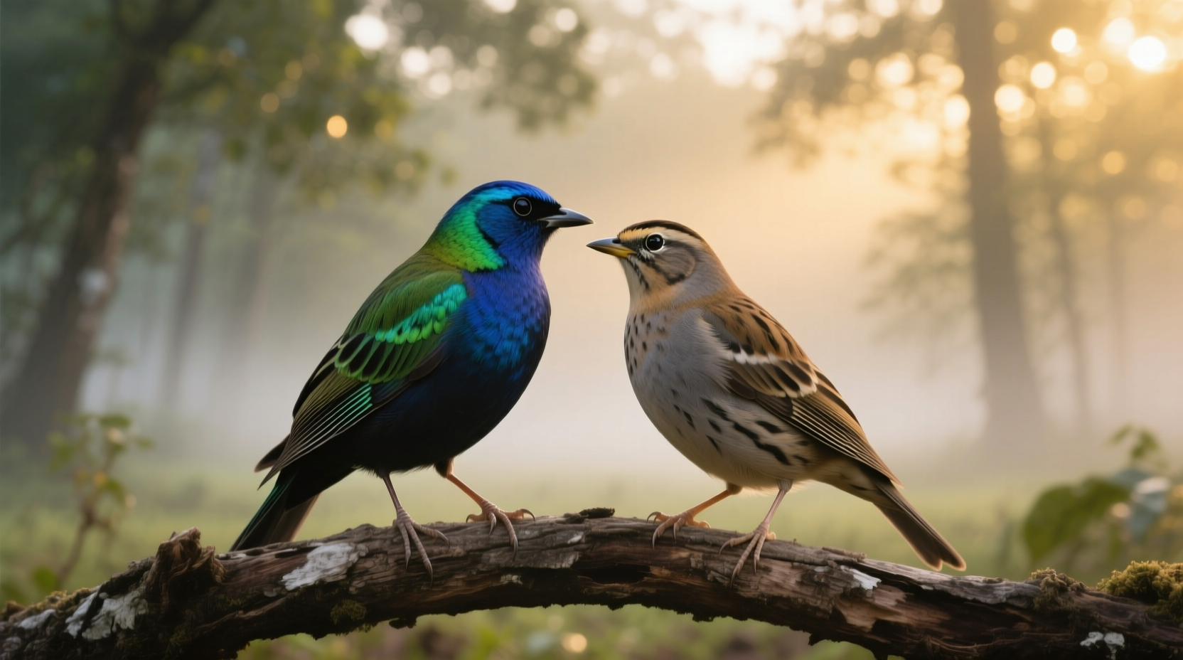 Эволюционные корни неравенства. У птиц самцы живут дольше самок. Фото.