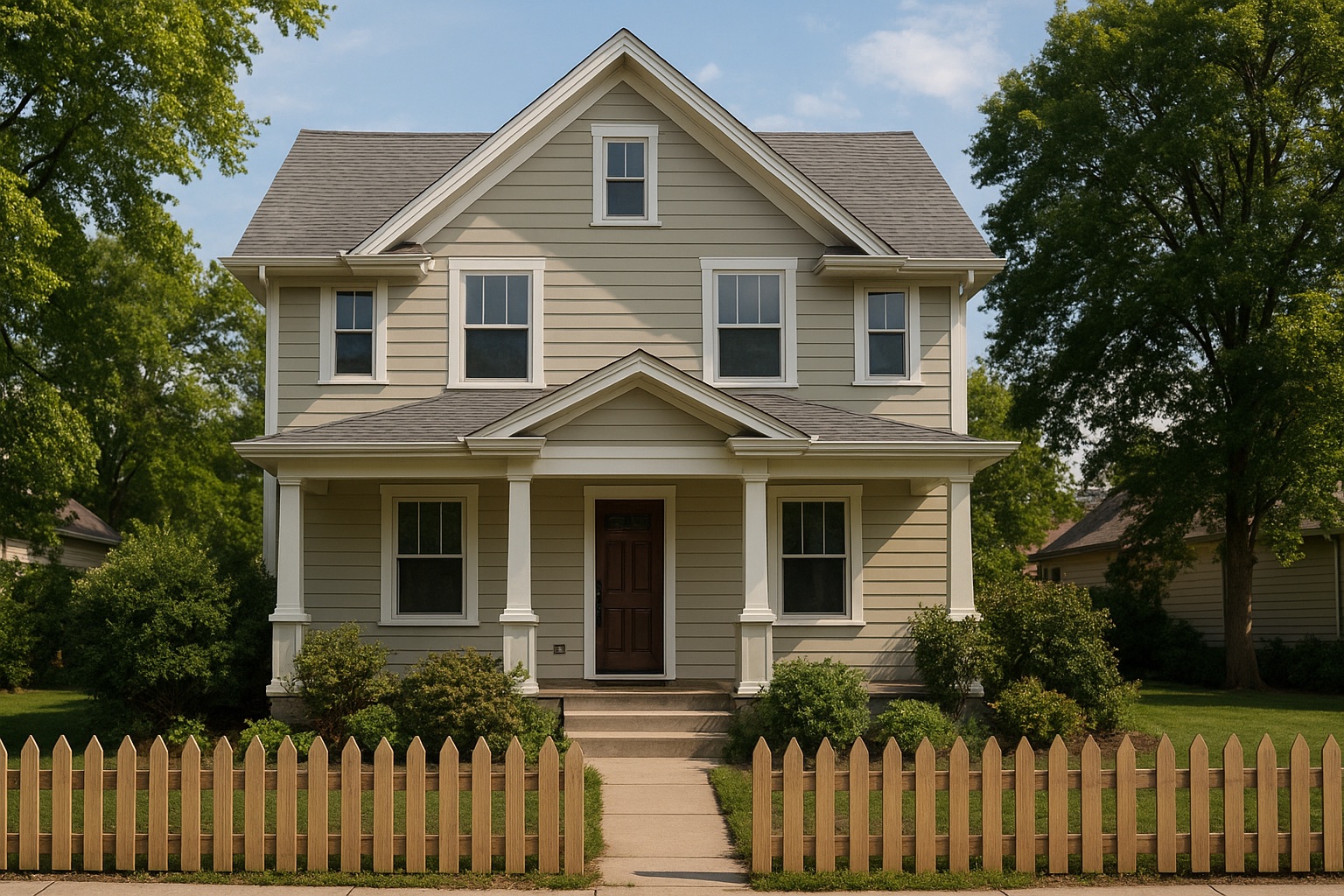 Почему в США запрещены высокие заборы вокруг домов Почему в США запрещены высокие заборы вокруг домов