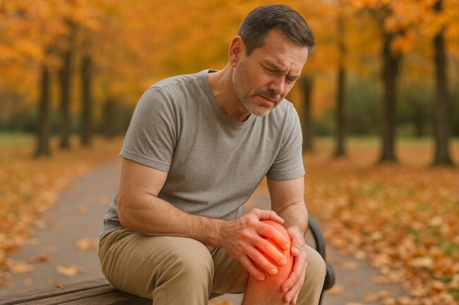 Почему осенью особенно часто болят суставы — 5 самых главных причин. Почему осенью особенно часто болят суставы — 5 самых главных причин. Фото.
