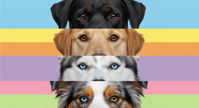 Какие бывают глаза у собак и от чего зависит их цвет: полная палитра. Какие бывают глаза у собак и от чего зависит их цвет: полная палитра. Фото.