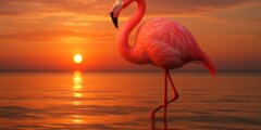 Почему фламинго розовые и стоят на одной ноге: самое подробное объяснение. Почему фламинго розовые и стоят на одной ноге: самое подробное объяснение. Фото.