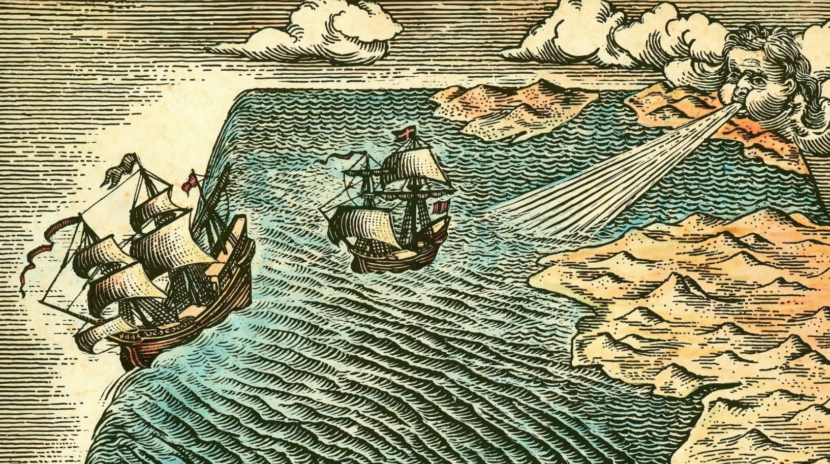 Изучение формы Земли в древности. В древнем Вавилоне Землю представляли как диск, окруженный океаном. Источник изображения: theoceanagency.org. Фото.