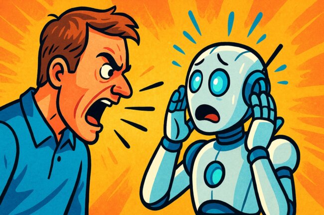 Самый странный способ улучшить работу ChatGPT, которым лучше не пользоваться. Фото.