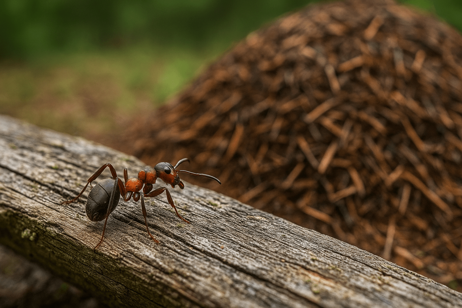 Помимо прочих способов навигации, муравьи считают шаги и имеют удивительно точный биологический шагомер. Фото.