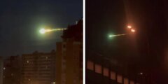 Зеленый огненный шар над Москвой: что это было — метеорит или космический мусор? Зеленый огненный шар над Москвой: что это было — метеорит или космический мусор? Фото.