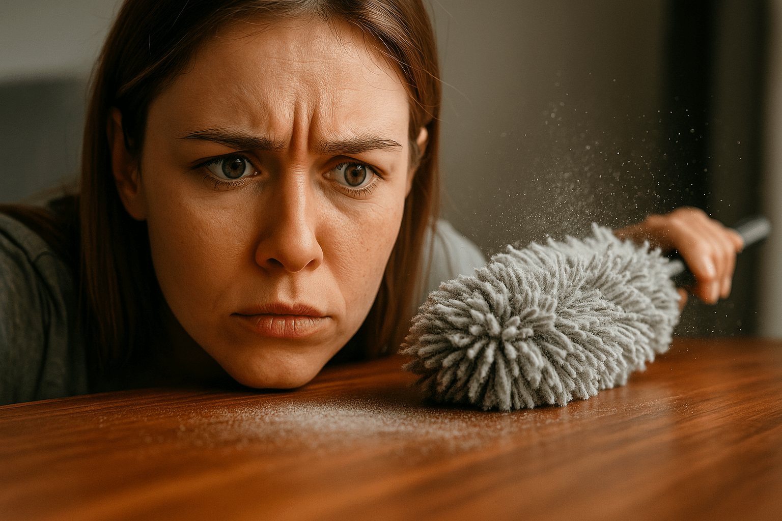 Почему пыль быстро появляется снова после уборки и как с этим бороться?