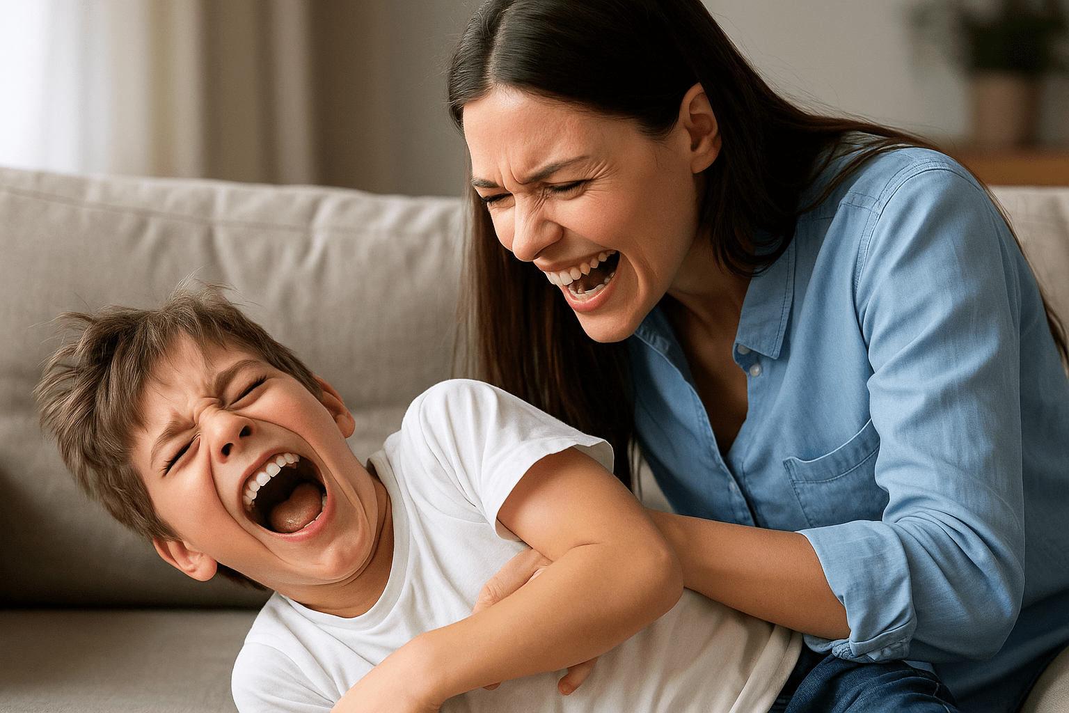 Почему мозг не реагирует на щекотку от самого себя. Учёные до сих пор не смогли полностью разгадать загадку щекотки. Есть несколько теорий, объясняющих, зачем она нам нужна. Фото.