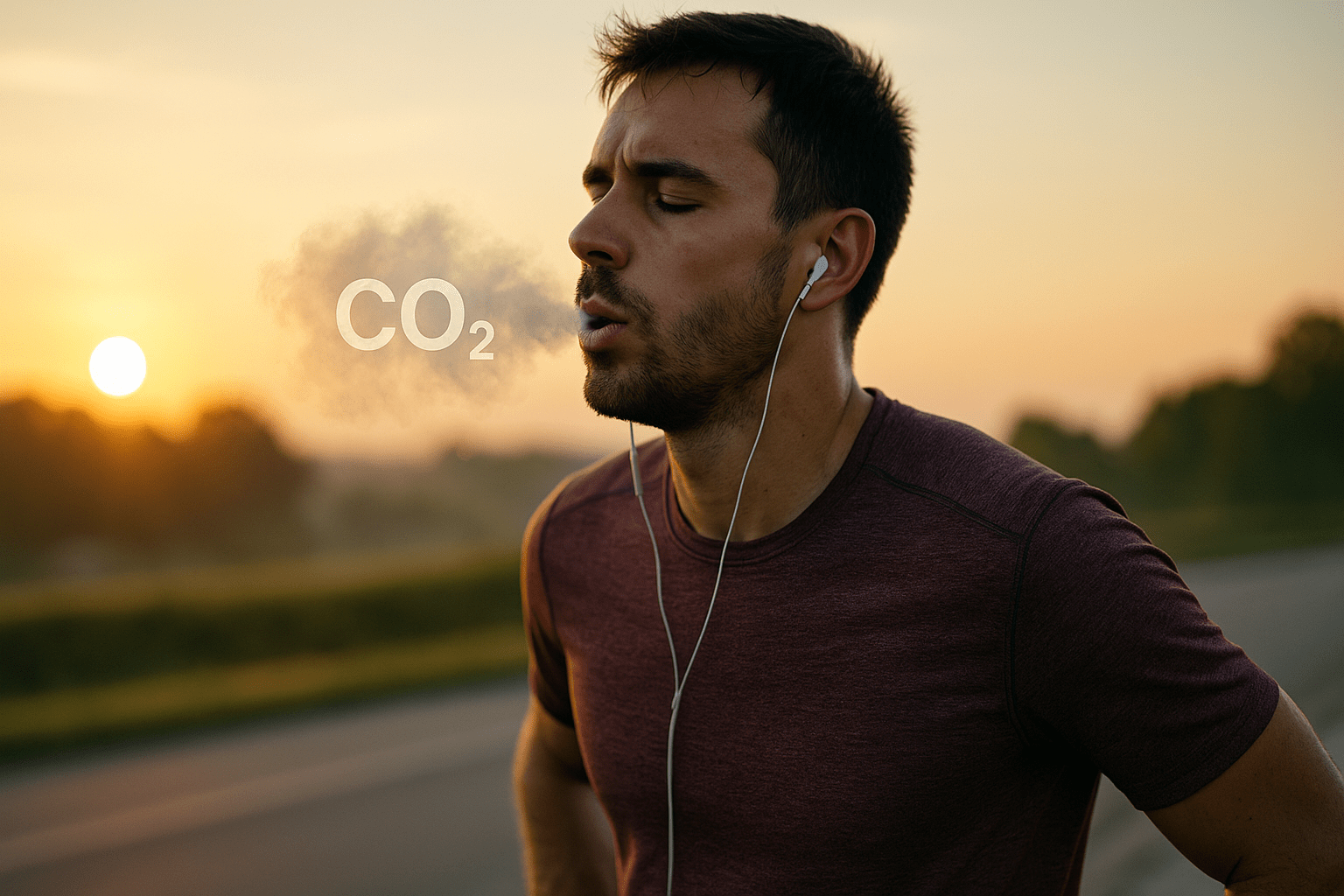 Почему при похудении мы выдыхаем жир. Движение повышает расход энергии и ускоряет образование/выведение CO₂. Фото.