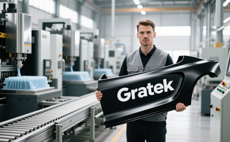 Что такое композит Gratek. Детали из Gratek могут появиться в серийных машинах уже совсем скоро. Фото.