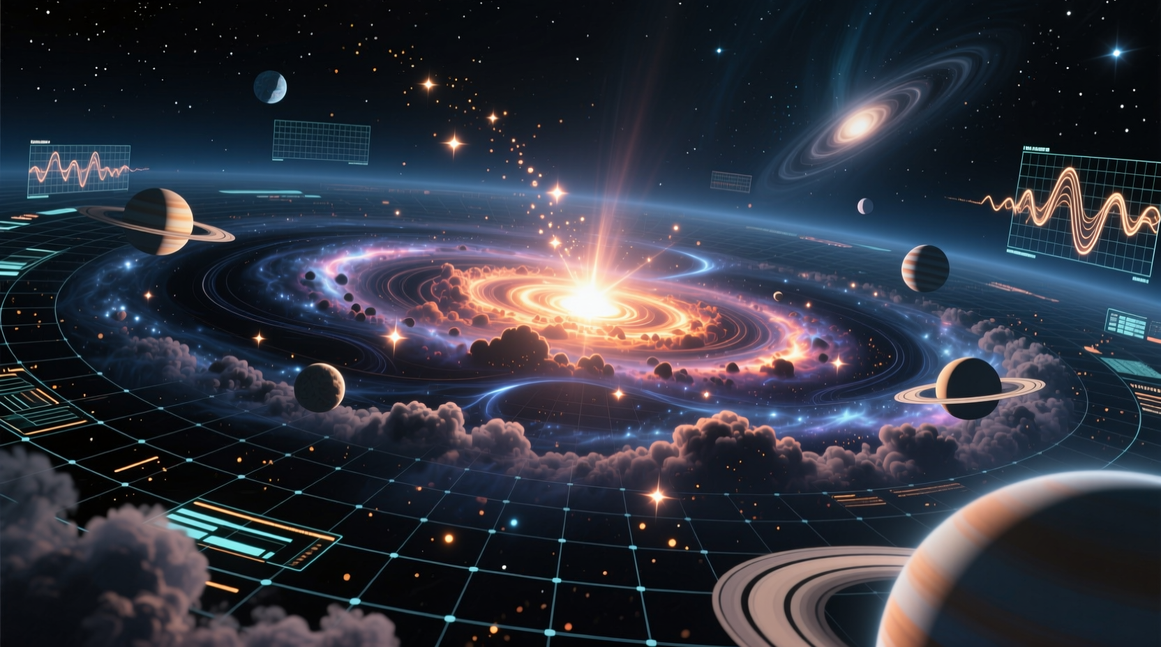 Почему Вселенную нельзя запрограммировать. Любая симуляция работает строго по алгоритмам. Фото.