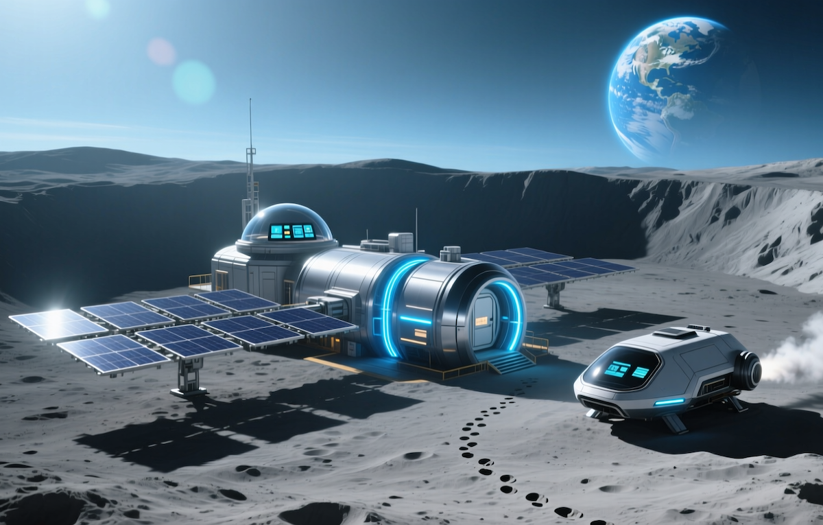 Любая станция на Луне может увеличить количество помех, которые навредят исследованиям. Фото.