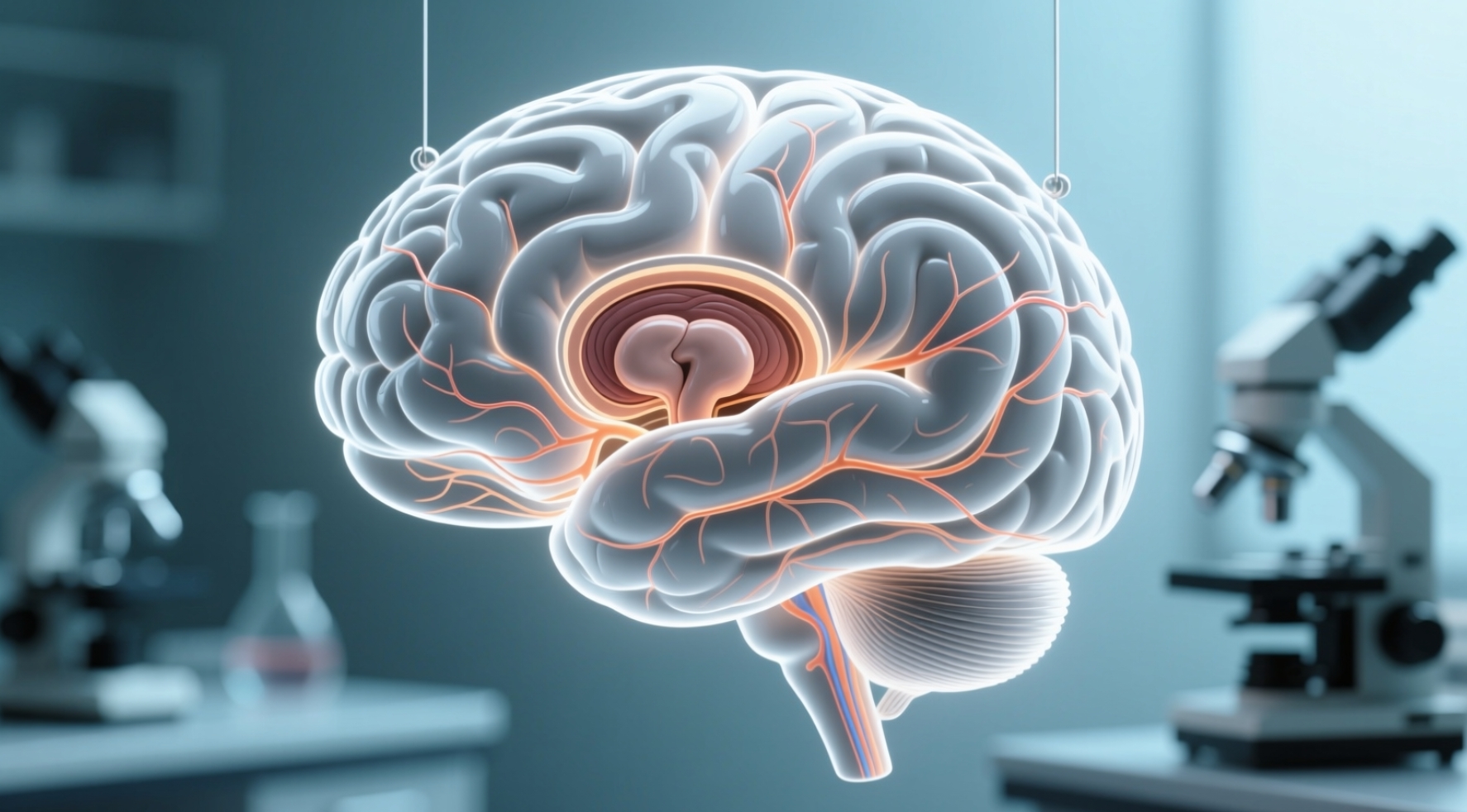 Самая сложная часть — мозг. Мозг — самый сложный орган, работа которого все еще остается загадкой для науки. Фото.