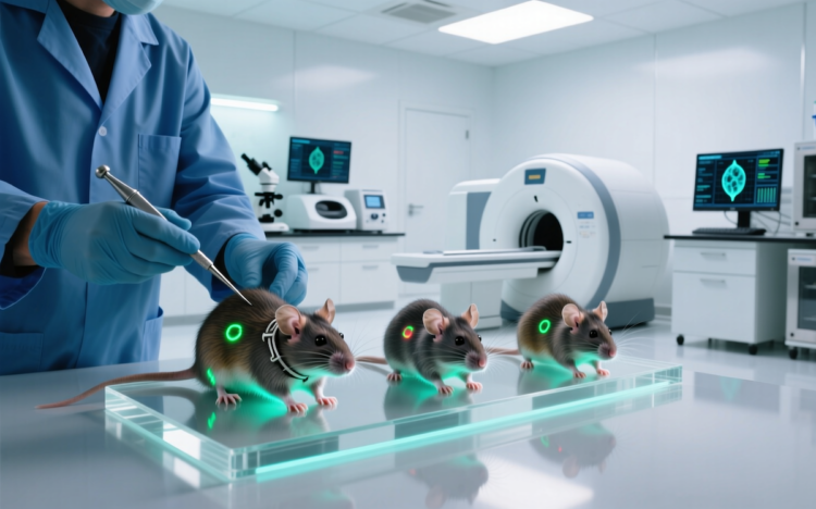 Как работает генная терапия PERT. Опыты на мышах показали, что технология в целом работает. Фото.