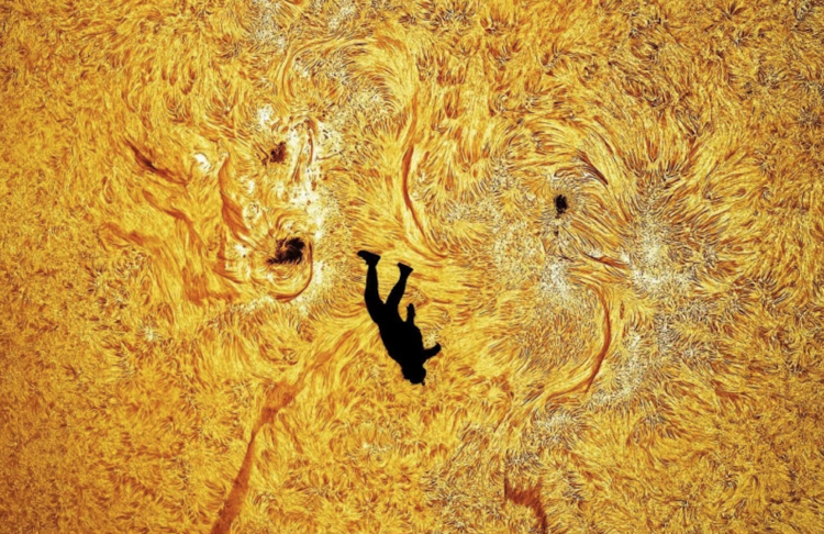 Солнце крупным планом. Снять такое в век ИИ — просто фантастика. Солнце крупным планом. Снять такое в век ИИ — просто фантастика. Фото.