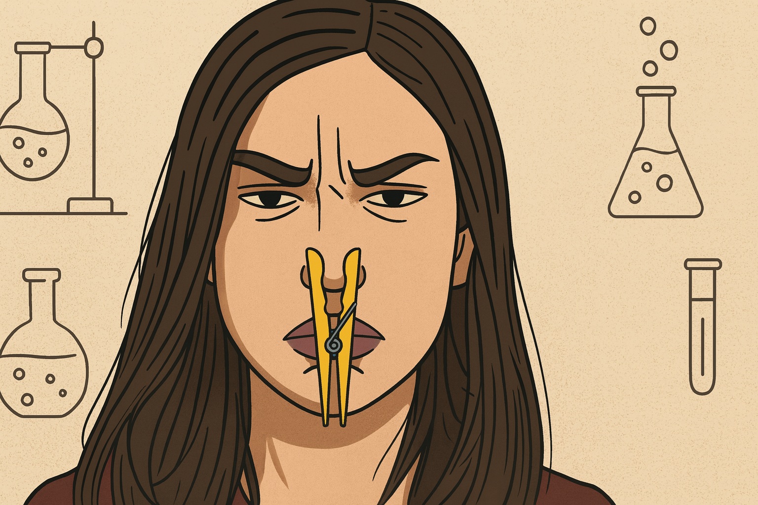 Как мы воспринимаем запахи. В зависимости от контекста, наша реакция на запахи может меняться. Фото.