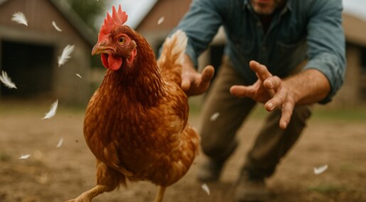 Почему мы едим именно куриц, а не других птиц? Фото.