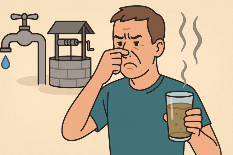 Почему вода из скважины пахнет железом или сероводородом и что с этим делать. Если вода плохо пахнет, ей требуется очистка. Почему вода из скважины пахнет железом или сероводородом и что с этим делать. Если вода плохо пахнет, ей требуется очистка. Фото.