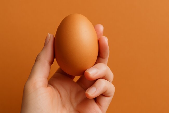 Как определить свежесть яйца за секунду. Фото.