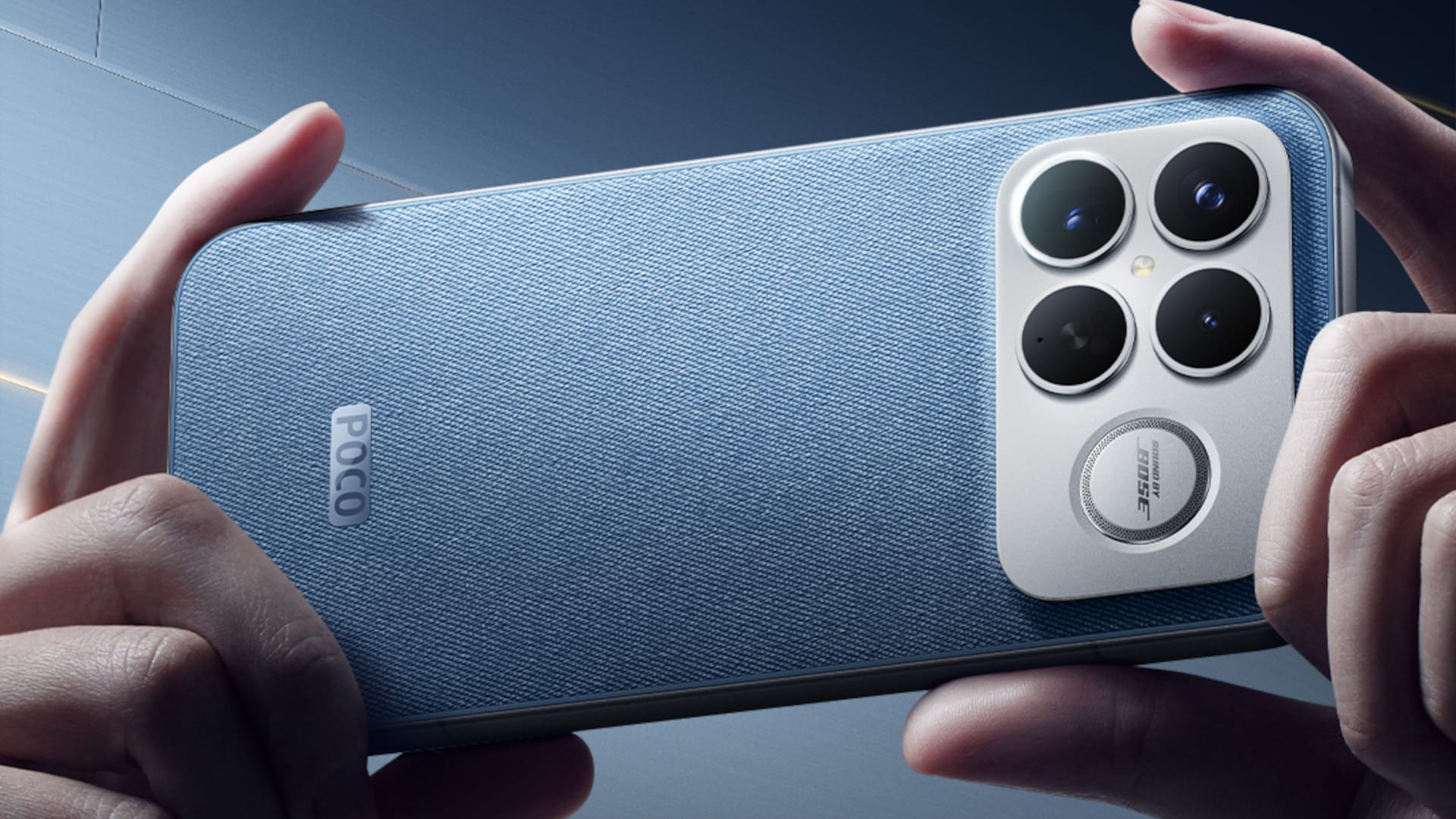 POCO F8 Ultra можно будет отличить по характерному сабвуферу Bose. Фото.