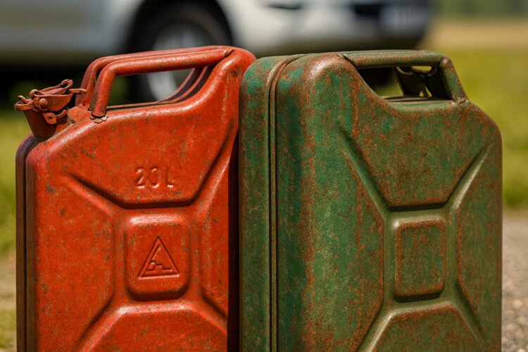 Образование осадка в бензине. Зачастую качество бензина на заправках и без того низкое. Фото.