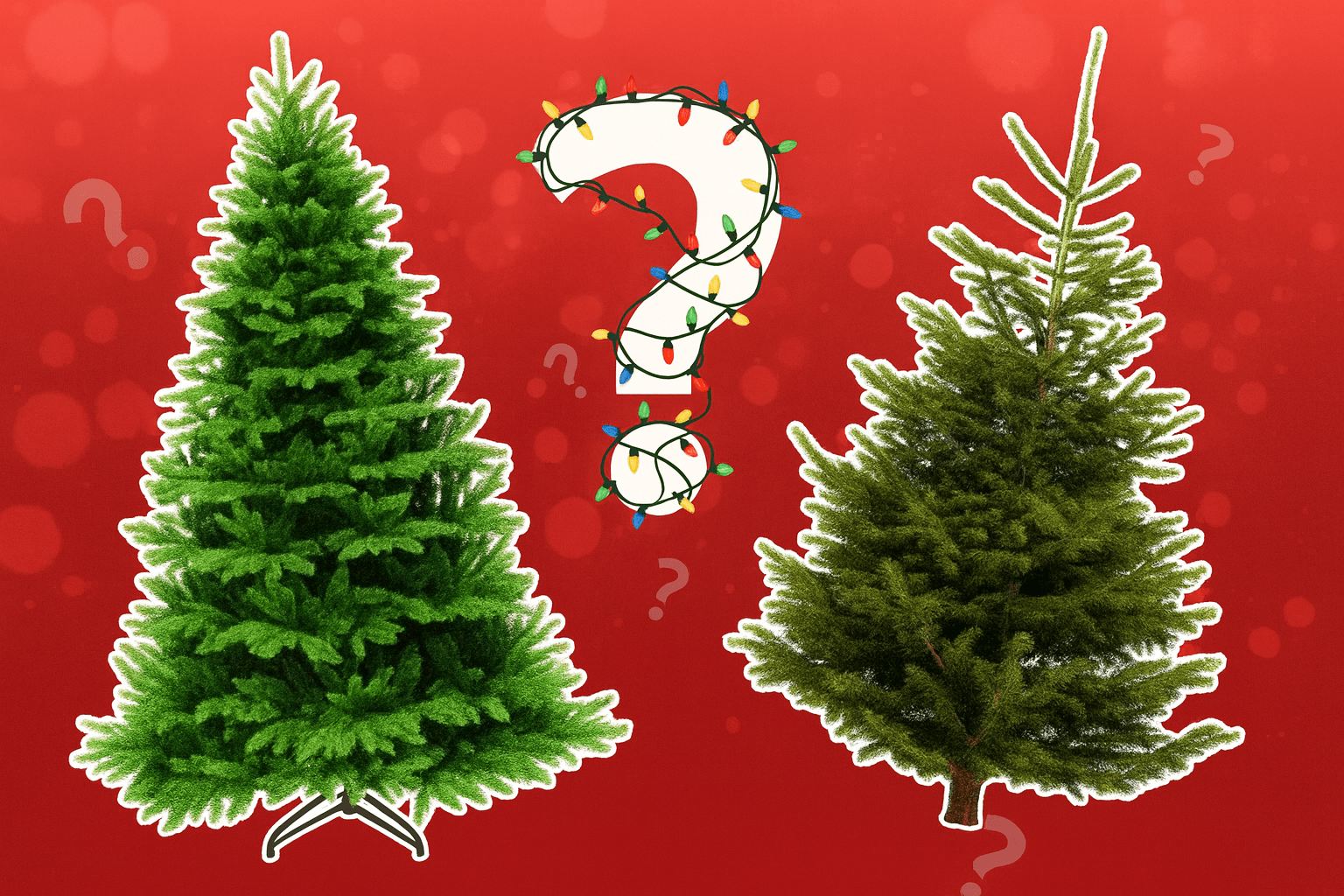 Какую ёлку лучше выбрать: искусственную или настоящую?