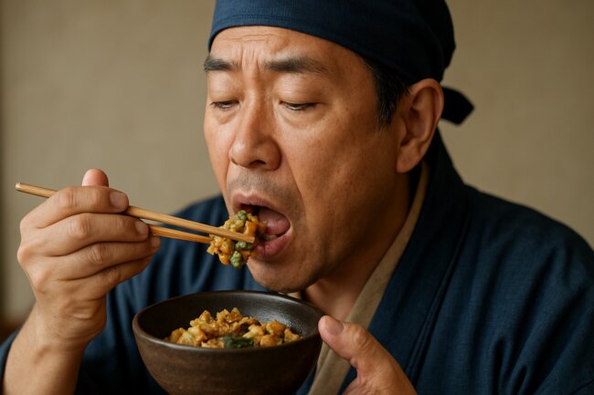 Эта японская привычка поможет вам есть и не толстеть. Фото.