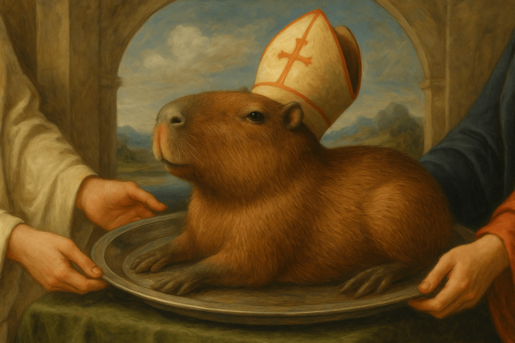 Почему Ватикан разрешил есть капибар во время Великого поста? Когда грызун стал рыбой: как Ватикан разрешил есть капибар во время поста. Фото.