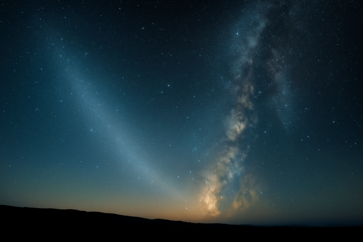 Что такое межпланетная пыль и как её увидеть. Млечный путь и свечение космической пыли от ИИ. Что такое межпланетная пыль и как её увидеть. Млечный путь и свечение космической пыли от ИИ. Фото.