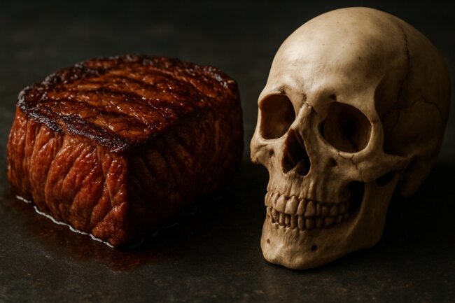 Аллергия на мясо впервые стала причиной смерти человека. Фото.