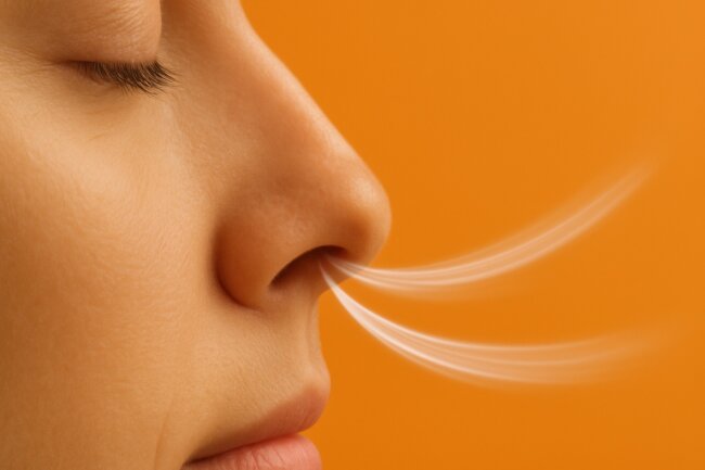 Почему дышать носом полезнее, чем ртом. Фото.