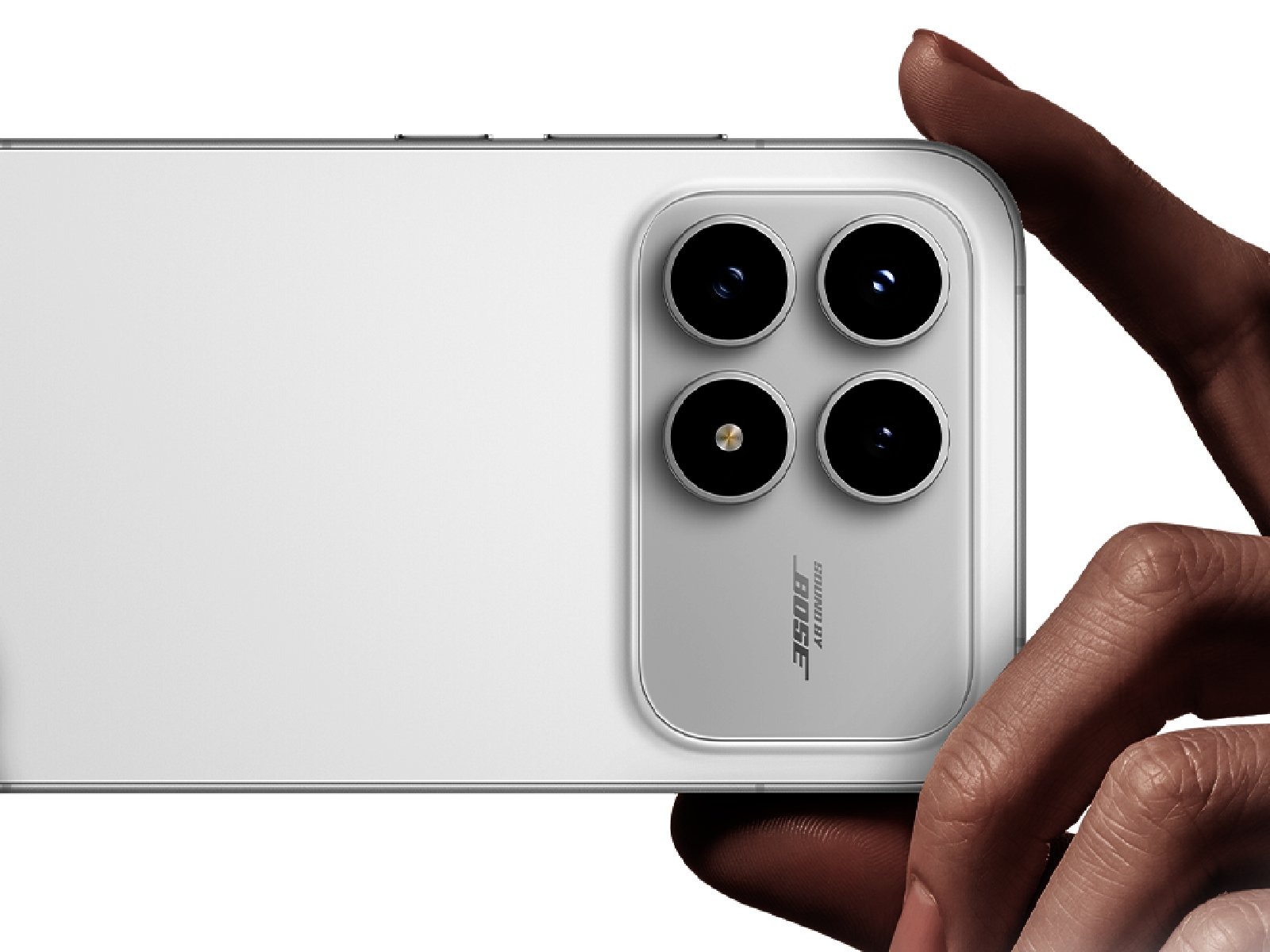 У POCO F8 Pro динамики тоже от Bose, но нет саба. Фото.