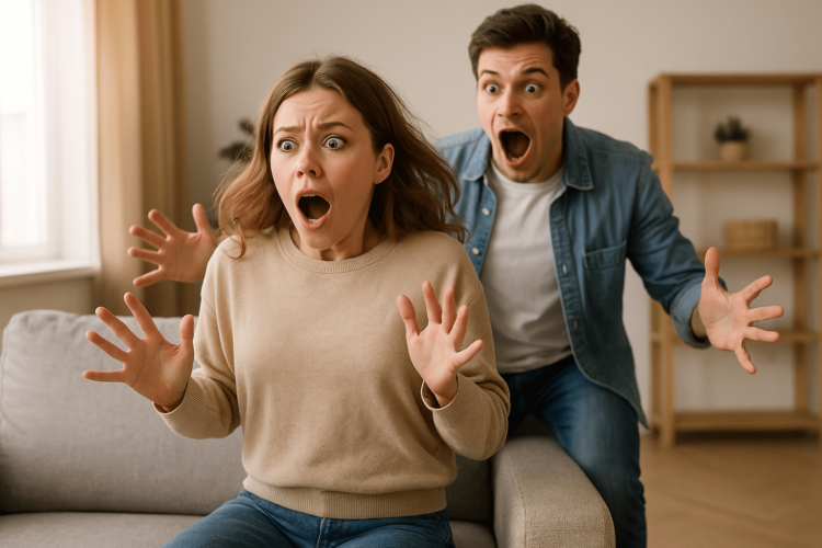 Почему мы резко вздрагиваем: что происходит в мозге. Когда дверь хлопает или кто-то подкрадывается, и тело подпрыгивает вверх — так работает реакция испуга. Почему мы резко вздрагиваем: что происходит в мозге. Когда дверь хлопает или кто-то подкрадывается, и тело подпрыгивает вверх — так работает реакция испуга. Фото.