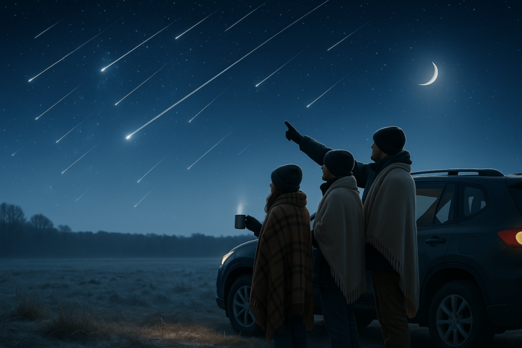 5 звездопадов в ноябре 2025: когда загадывать желания под падающими звёздами. В ноябре будет целых 5 ночей, чтобы поймать падающую звезду и загадать желание. Фото.