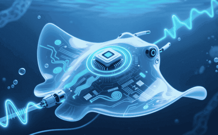 Эти миниатюрные роботы с мышцами из микропузырьков могут избавить нас от операций. Такие робот-скаты могут решить многие медицинские проблемы. Фото.