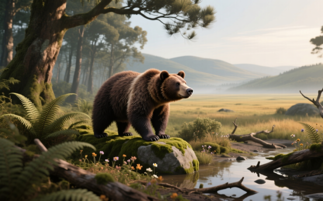 Как медведи обманули эволюцию, несколько раз меняя строение зубов. Фото.