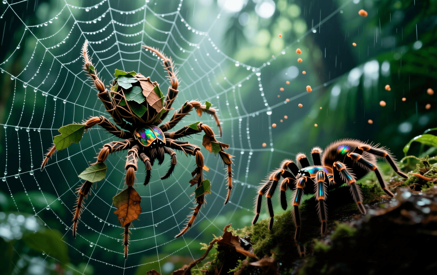 Эти хитрые пауки создают копии самих себя для выживания