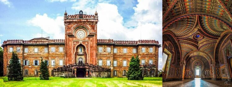 Замок Саммеццано, Италия — дворец с 365 комнатами и безумной архитектурой. Замок Саммеццано был закрыт в 1990-х годах. На строительство этого заброшенного дворца ушло 40 лет. Источник изображения: allthatsinteresting.com. Фото.