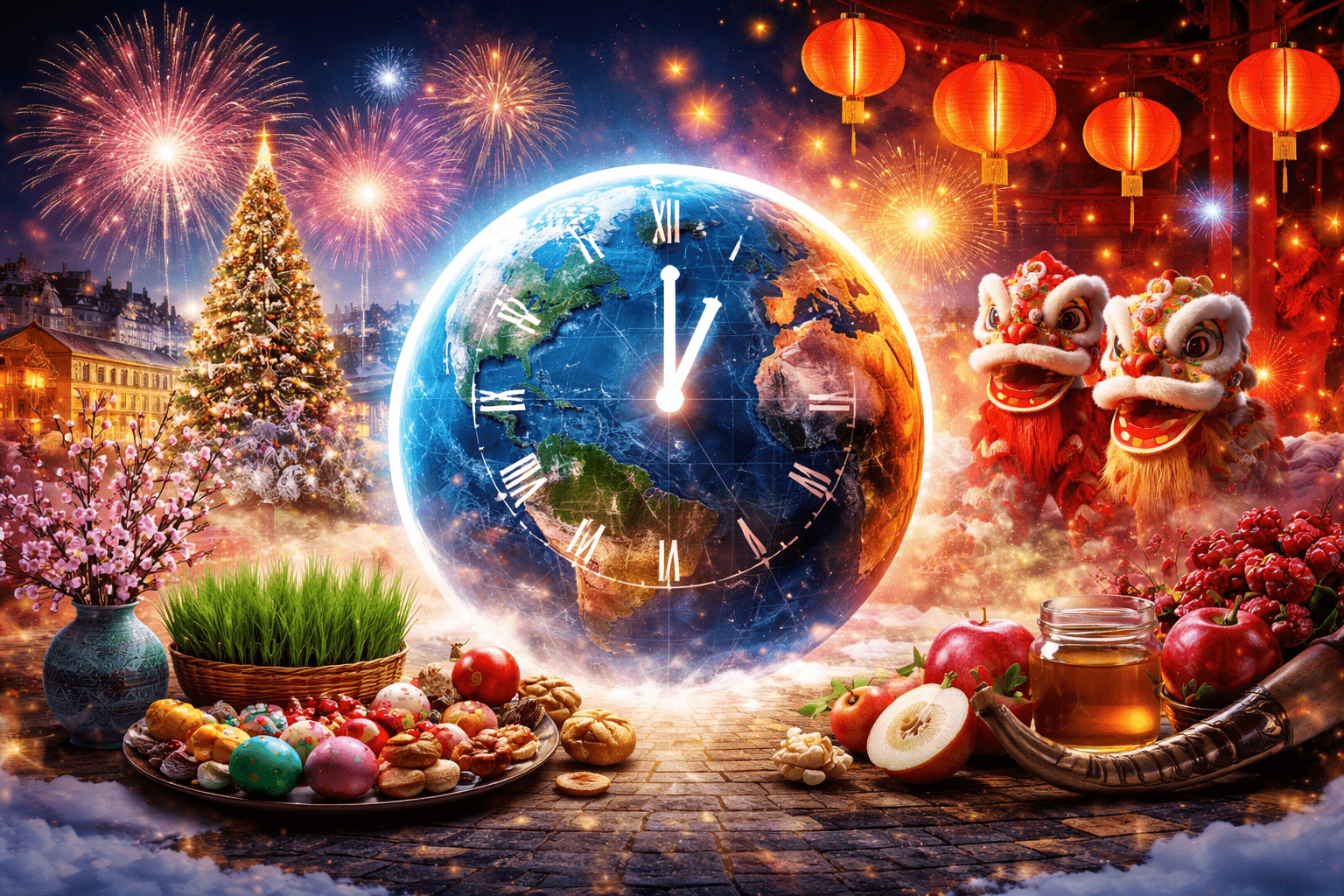 Почему в разных странах Новый год отмечают в разные даты