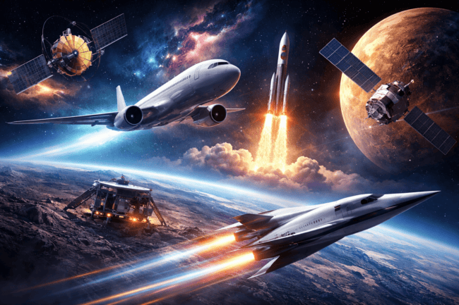 5 аэрокосмических прорывов 2025 года. Фото.