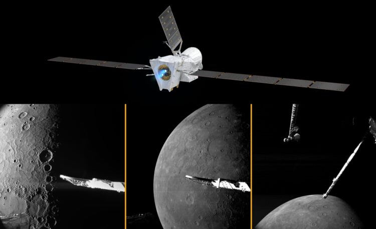 Миссия BepiColombo: как добраться до самой сложной планеты Солнечной системы. Три лучших снимка с шестого пролета BepiColombo мимо Меркурия. Источник изображений: esa.int. Фото.