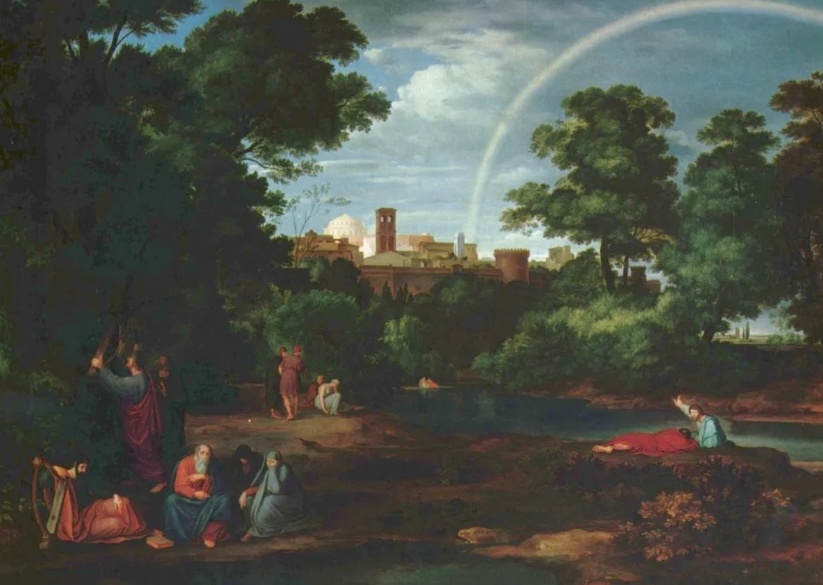 Картина с еврейскими изгнанниками. Источник изображения: Live Science. Фото.