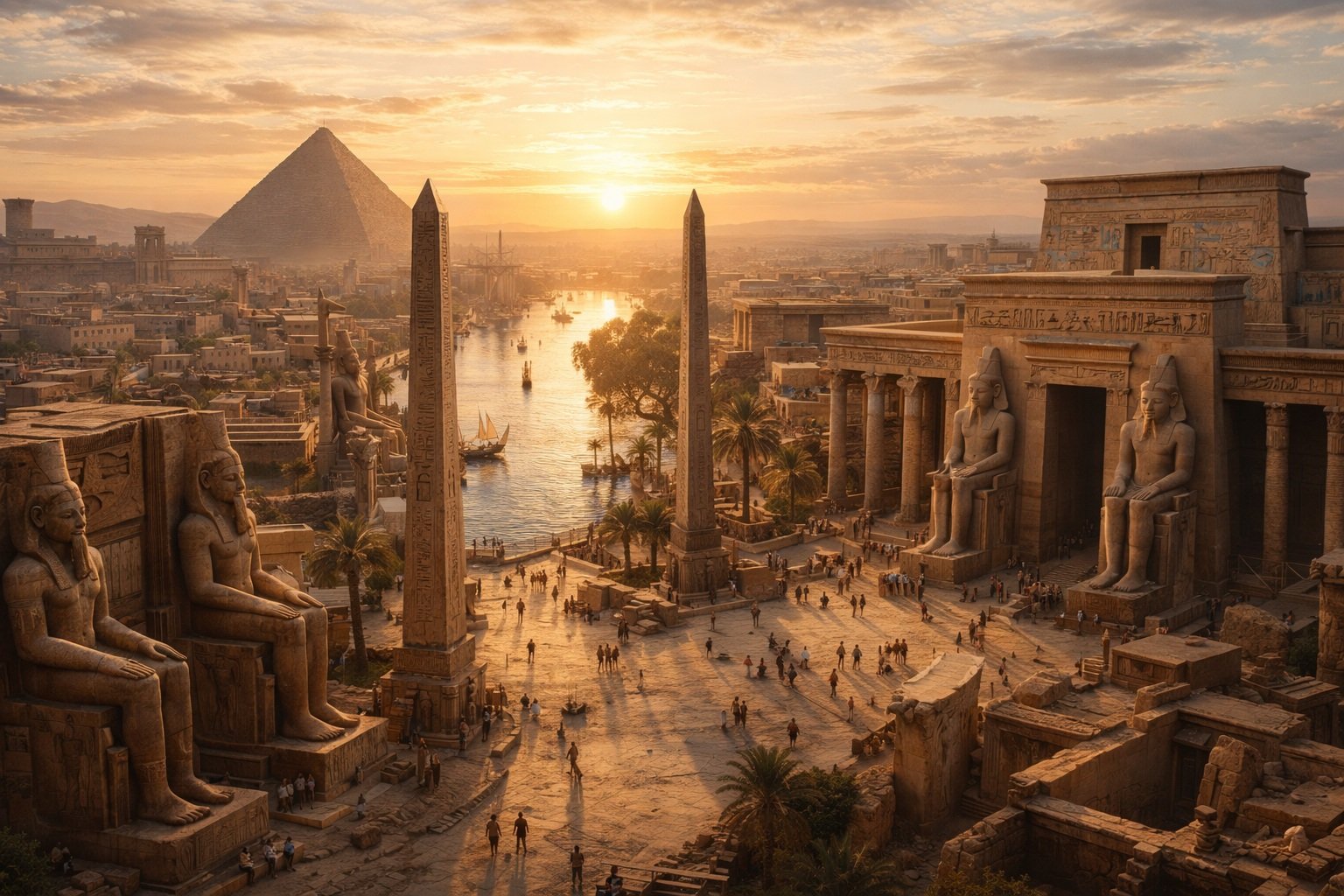 Как выглядел город Тинис никто точно не знает. Фото.