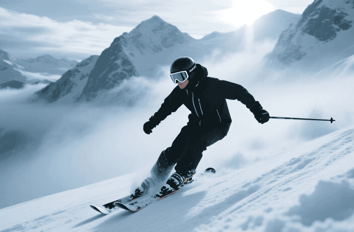 Представлены AR-очки для лыжников, которые позволят видеть больше