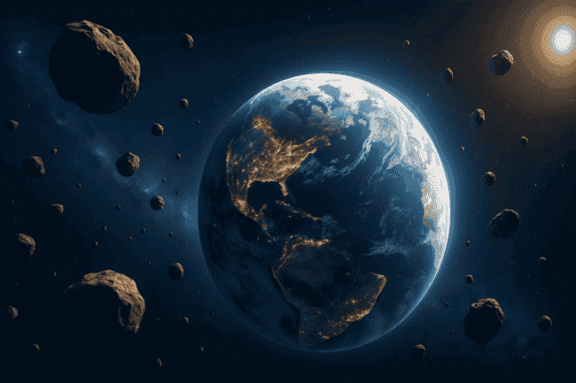 40 000 астероидов рядом с Землёй: насколько это опасно на самом деле? Фото.