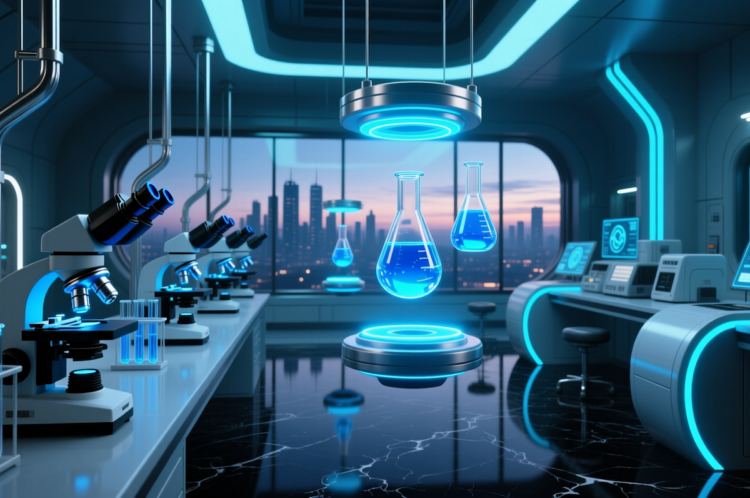 Вирусы могут спасти от экологической катастрофы при добыче ископаемых. В лаборатоории можно создать даже добытчика полезных ископаемых. Фото.