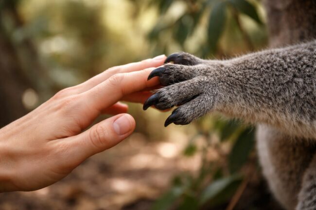 У какого животного отпечатки пальцев такие же, как у человека? Фото.