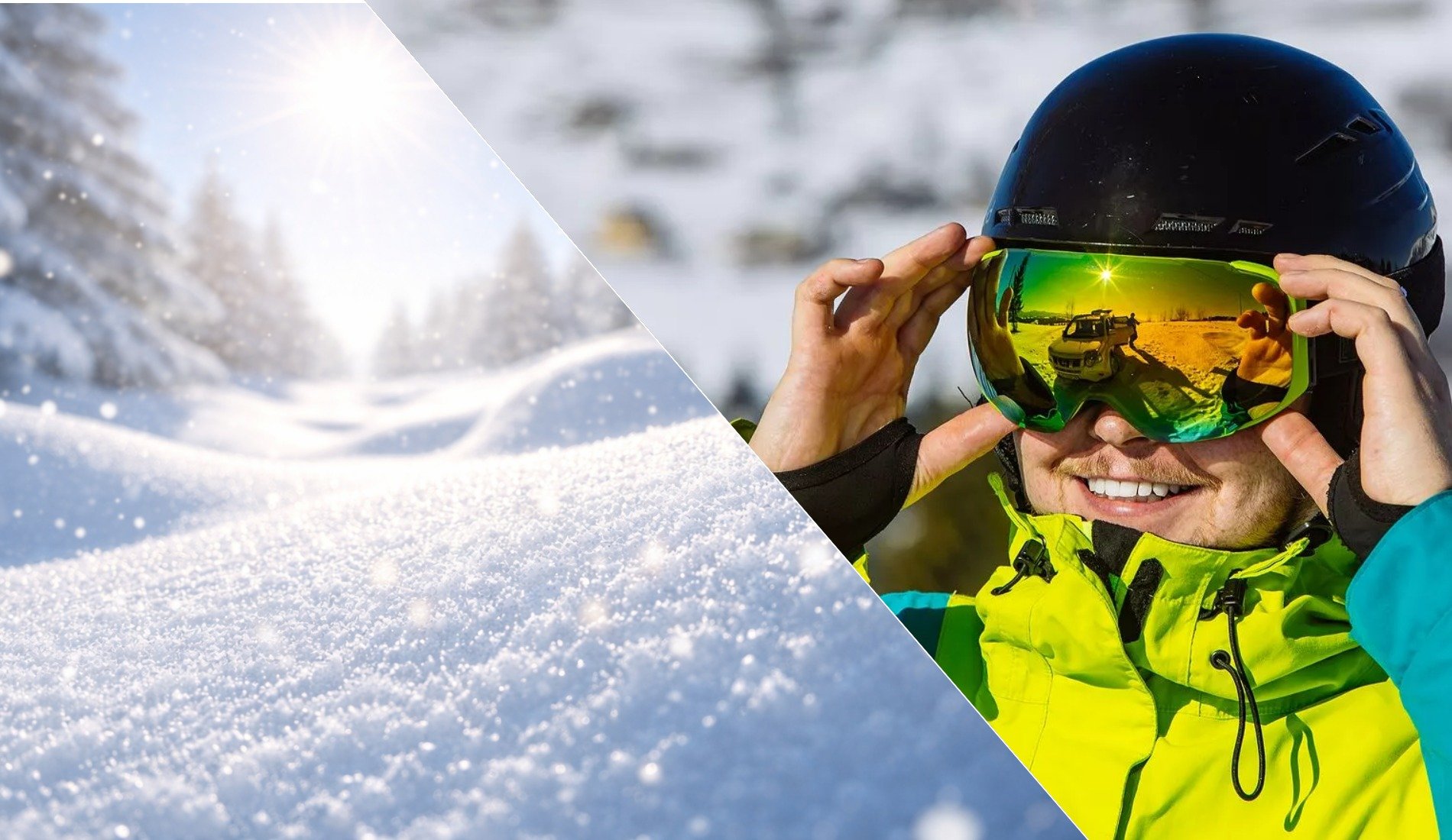 Почему снег отражает свет сильнее асфальта и травы. Снег эффективно отражает свет и “бьёт по глазам”, поэтому им нужна защита и зимой, а не только летом. Источник изображения: shredderski.com. Почему снег отражает свет сильнее асфальта и травы. Снег эффективно отражает свет и “бьёт по глазам”, поэтому им нужна защита и зимой, а не только летом. Источник изображения: shredderski.com. Фото.