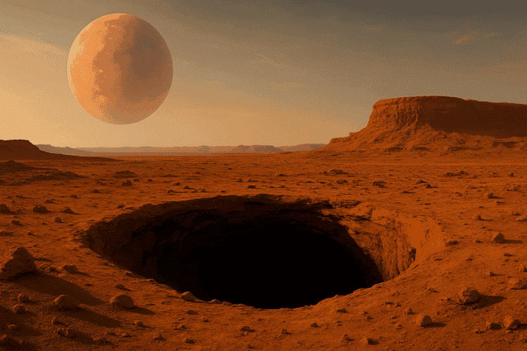 Что скрывают пещеры на Марсе: инопланетную жизнь? Пещеры на Марсе могут скрывать жизнь — и учёные нашли для этого серьёзные доказательства. Что скрывают пещеры на Марсе: инопланетную жизнь? Пещеры на Марсе могут скрывать жизнь — и учёные нашли для этого серьёзные доказательства. Фото.